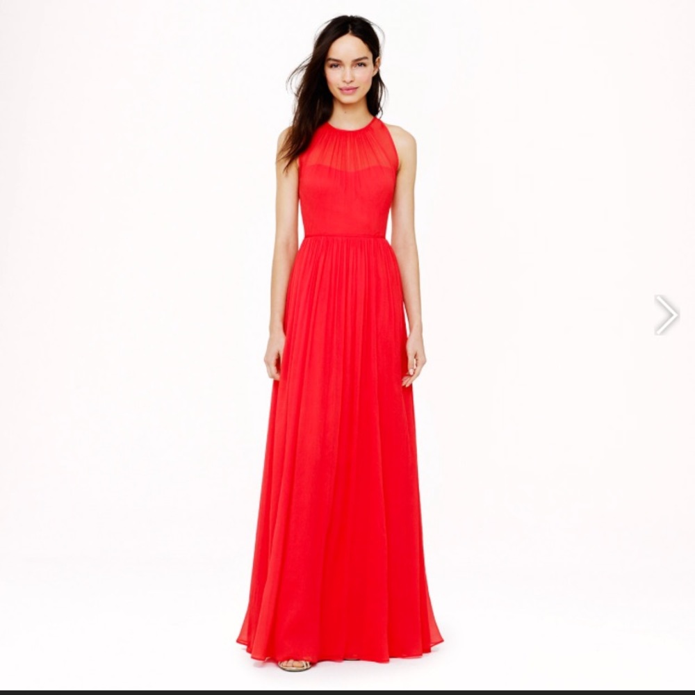 J Crew Megan dress in Strawberry